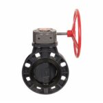 pvc -U BUTTERFLY GEAR BOX VALVE